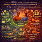 Intramural sports social networks and implications for college student physical activity, sense of community, and retention