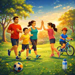 Physical Activity Outcomes of a Culturally Tailored, Father-Focused, and Family-Centered Health Promotion Program for Mexican-Heritage Families: ¡Haz Espacio Para Papi! (Make Room for Daddy)