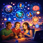 When symptoms shape social ties: mental health as a predictor of online and in-person network evolution among gamers