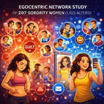 The way you make me feel: a network analysis of social ties that could exacerbate compulsive exercise among a sample of sorority women